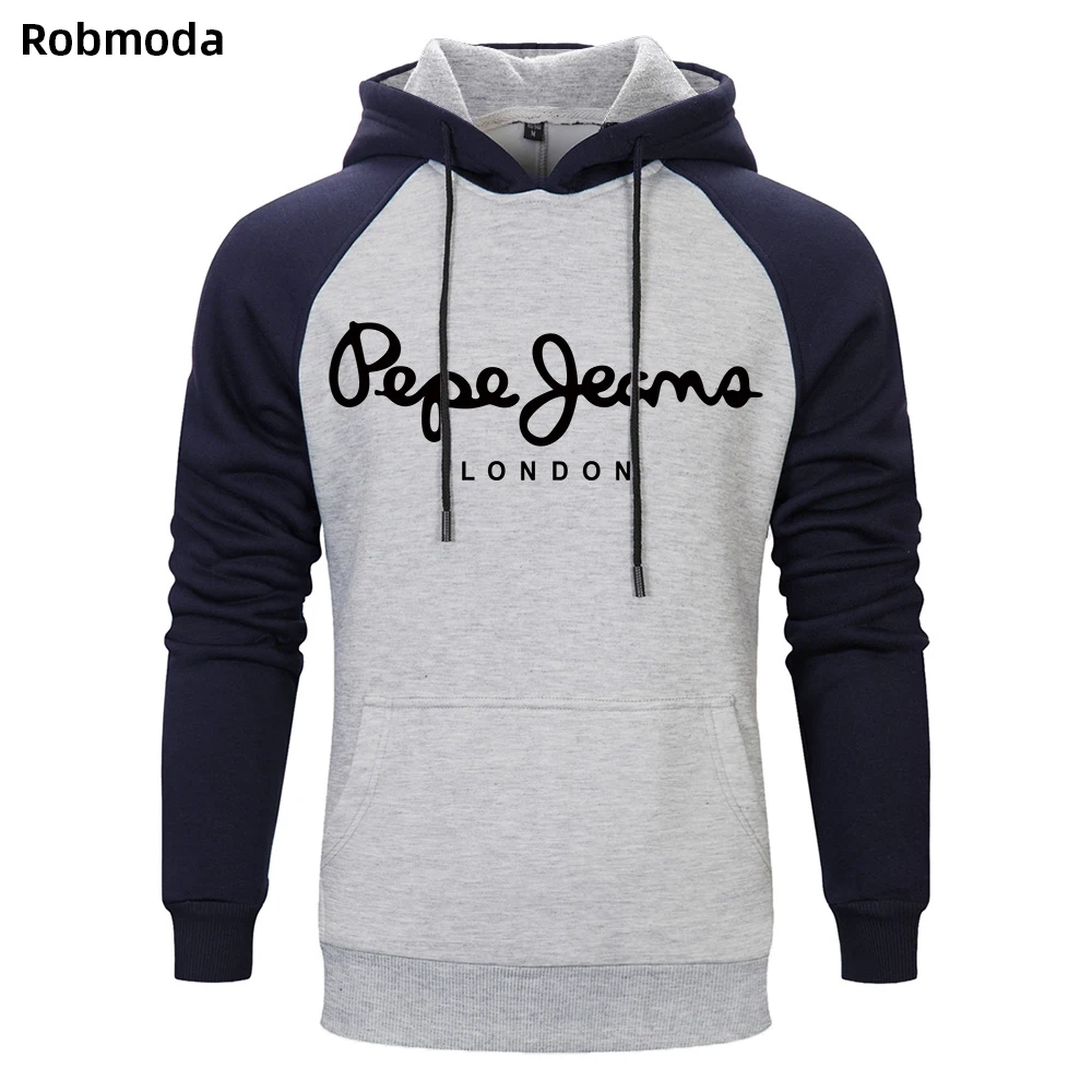 

Fashion brand letter jeans Raglan men's hoodie vanquish fitness plain sweat homme White cotton ellesse-man hoodies sweatshirt