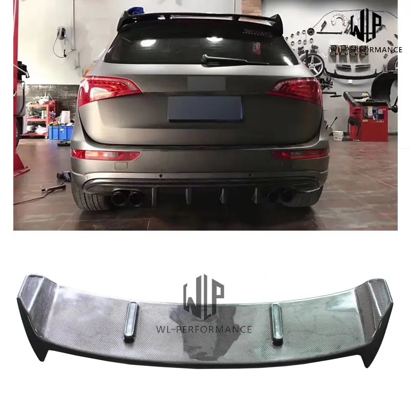 

Q5 ABT Style Car Body Kit High Quality Carbon Fiber Rear Trunk Wing Spoiler for Audi Q5 Car Styling 2012-2015