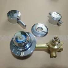 3 Зубчатый редуктор резьба стиль Соединительный кран переключатель холодной и горячей воды, ванная душевая смесительный клапан сепаратор воды