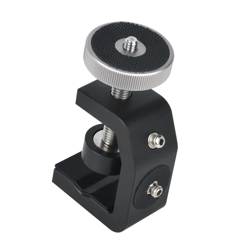 Малый Heavy Duty C/U Тип зажим Кронштейн 1/4 &quotвинтами для фотостудии света
