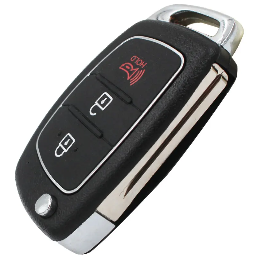 Складной чехол с двумя кнопками и 1/3/4 умный ФОБ для Hyundai i10 i20 i30 i35 i40 Genesis