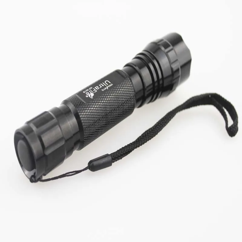 

Super Bright Torch Lamp 501B CREE XP-L HI V2 1600lm Cool White Light 4.2V OP 5-mode LED Flashlight Powered by 18650 battery