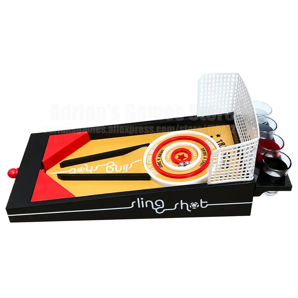 Sling Shot пинбол Питьевая игра 3D Ballistik настольная игра Bingo Drink Games Pub вечерние настольные игры