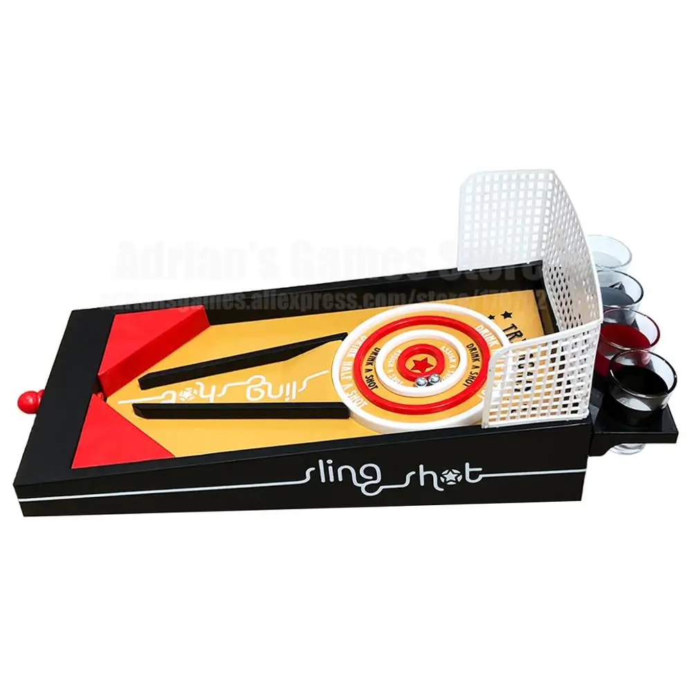 Sling Shot пинбол Питьевая игра 3D Ballistik настольная бинго напиток игры паба вечерние