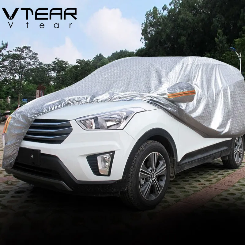 Vtear For Hyundai creta ix25 Car Covers Dustproof Protection Thicken