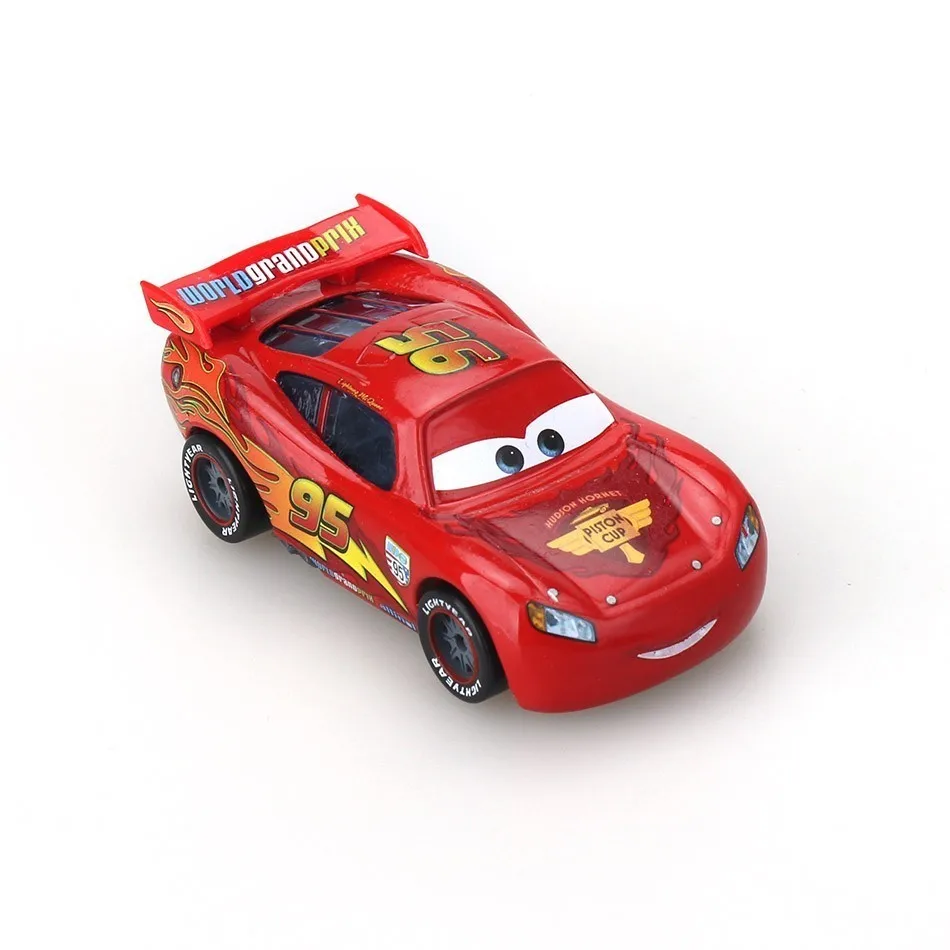 Машинки Disney Pixar Тачки 2 и тачки 3 гоночная семья Молния Маккуин Рамирес шторм 1:55