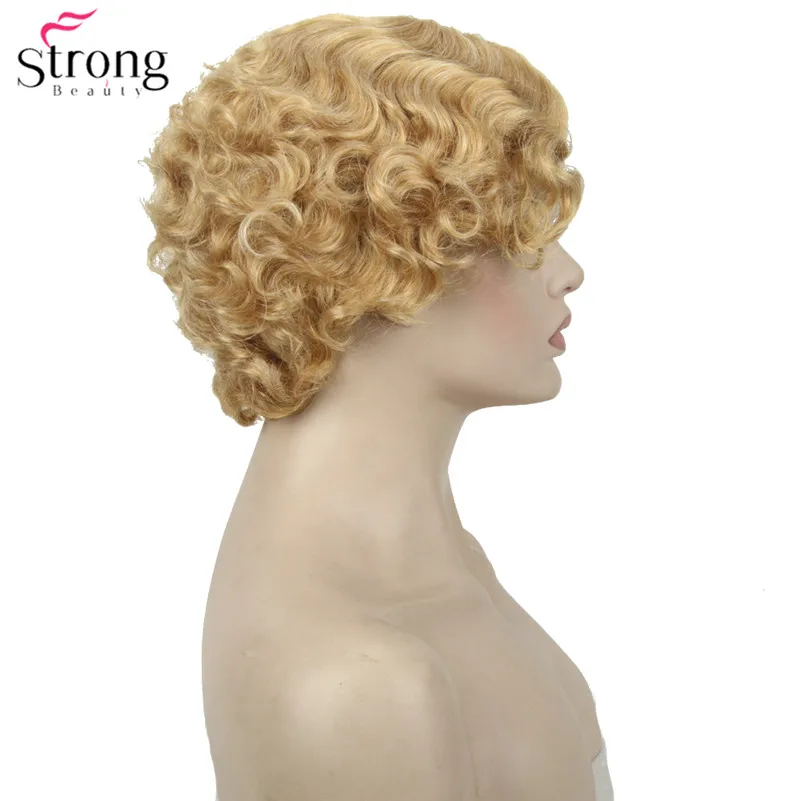 TY 321 80-144  Costumes Women's Flapper Wig  golden blonde (7)