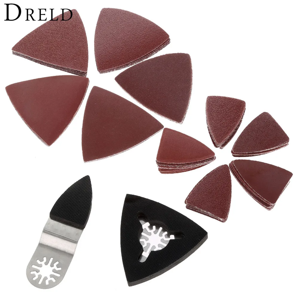 75Pcs Mix Sanding Paper+2Pcs Sanding Pad Oscillating Multi-tool for Multimaster Fein Dremel Cutting Sandpaper Power Tools
75Pcs Mix Sanding Paper+2Pcs Sanding Pad Oscillating Multi-tool for Multimaster Fein Dremel Cutting Sandpaper Power Tools