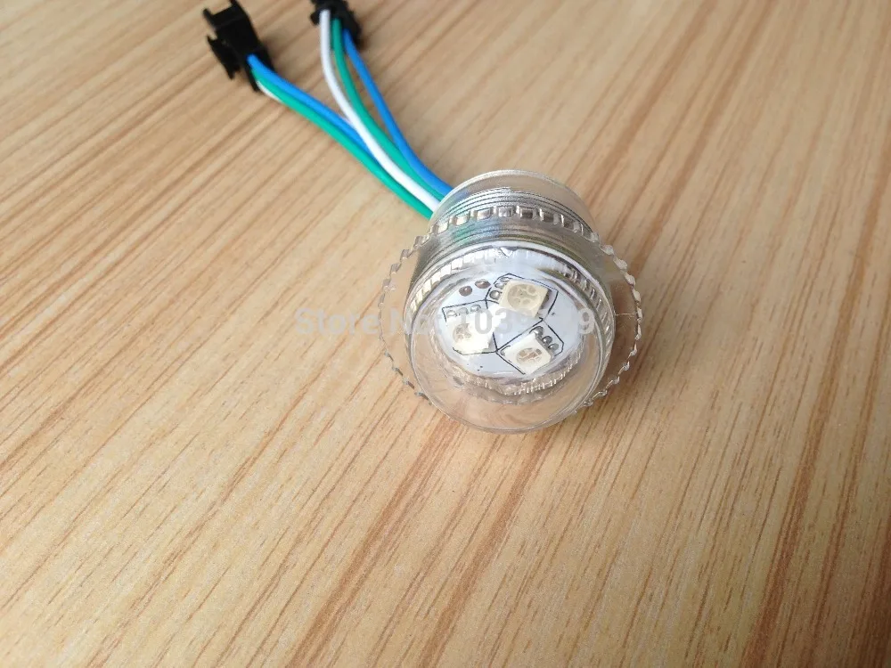 WS2811 Светодиодная точечная подсветка диаметром 26 мм 3 шт. 5050SMD светодиоды с 1 IC DC12V