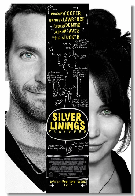 Cheap Custom Canvas Wall Decals Silver Linings Playbook Poster Jennifer Lawrence Stickers Bradley Cooper Mural Dining Room Decor #0190 Cheap Custom Canvas Wall Decals Silver Linings Playbook Poster Jennifer Lawrence Stickers Bradley Cooper Mural Dining Room Decor #0190