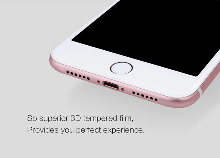 Для Apple iPhone 7 Plus, закаленное стекло Nillkin 3D CP+ Max, полное покрытие, Защита экрана для iPhone 7 8 6 6S X XR XS Max