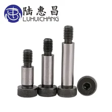 LuChang 5 штук 12,9 легированная сталь Шестигранная головная головка винтовой заглушки винт вал плечевой концевой болт