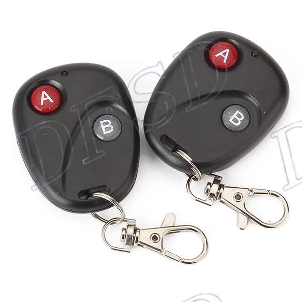 

2Pcs Wireless Electric Garage Door Window Remote Control 315MHz Fixed Code