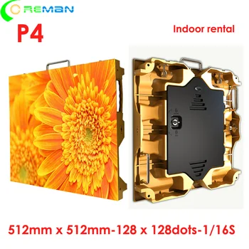 

Manufacturer sale p4 smd full color lighting led flat panel indoor good price rental advertisement led display P3 P4