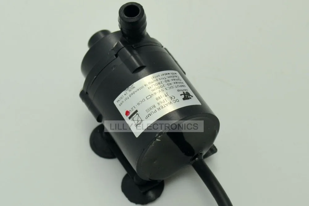 

Mini Brushless Water Pump Amphibious 6V-12V Submersible Pump W/Cable