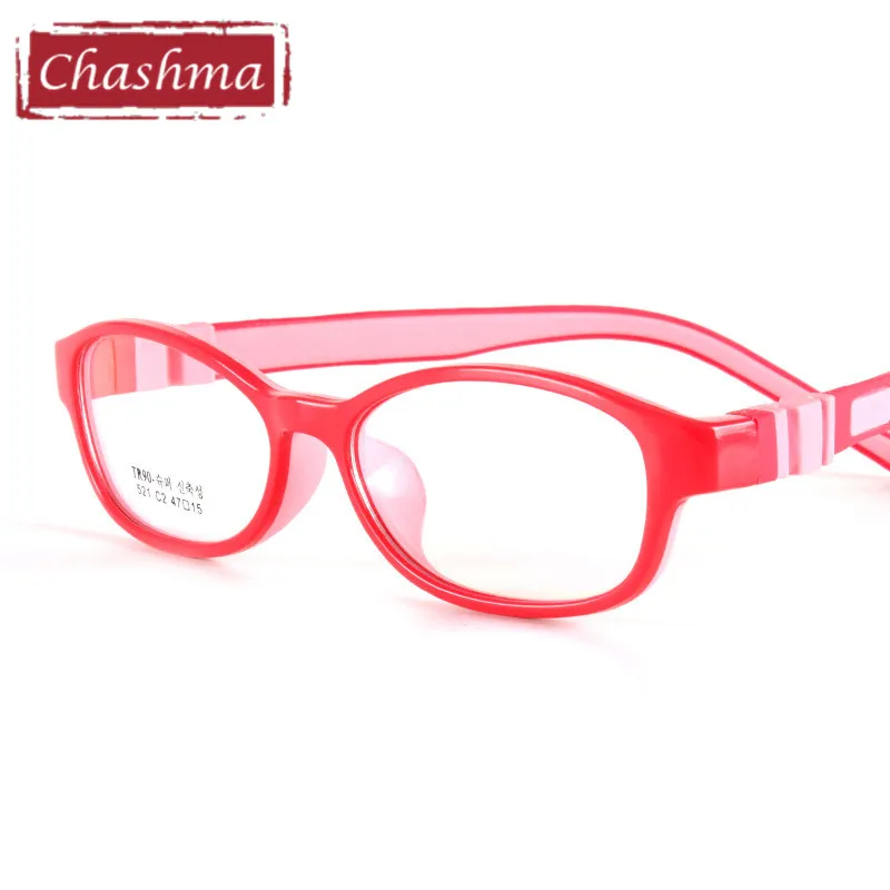 Chashma Brand Silicone Eyelasses Kids Flexible Rubber Glasses Frames