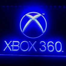 E003 XBox 360 светодиодный неоновый светильник знак