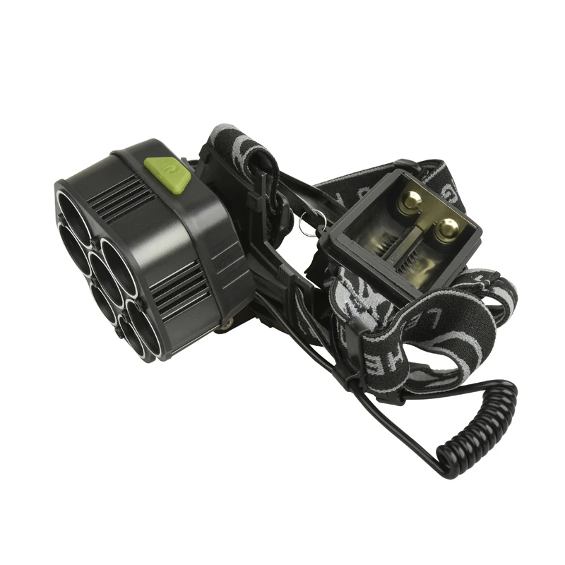 Yunmai 2507 лм светодиодный налобный фонарь Micro USB зарядное устройство головной светильник 5* T6+ 2* XPE Головной фонарь портативный светильник фонарь для рыбалки
