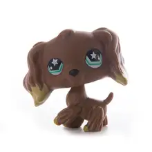 Best Price New rare LPS pet dog #1963 green brown eyes lps Pubby dog cocker spaniel mini action cute loose body children's best gift Best Price New rare LPS pet dog #1963 green brown eyes lps Pubby dog cocker spaniel mini action cute loose body children's best gift