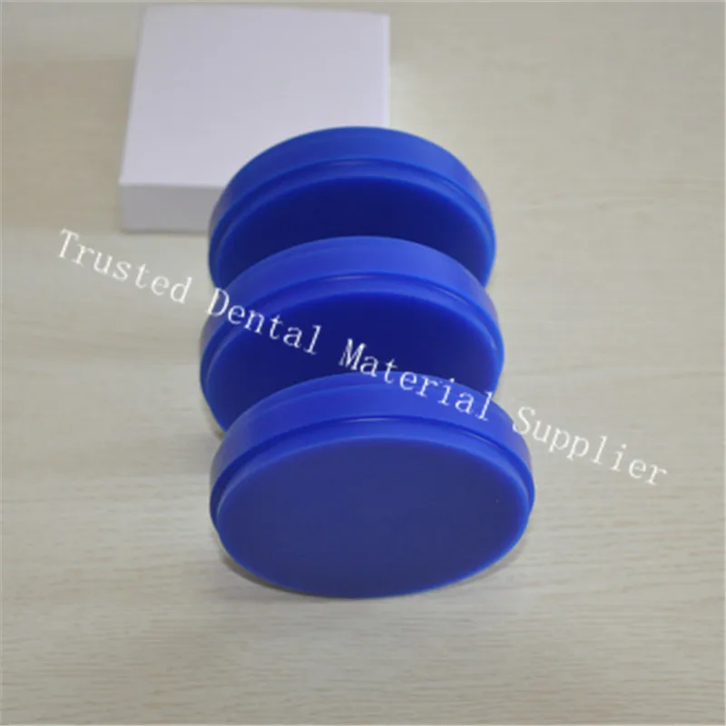 Wholesale 50 Piece OD98*14 MM Dental Lab Materials Wax Blocks Wieland System Blue White Carving Blank Dental Wax Disc For Crowns Wholesale 50 Piece OD98*14 MM Dental Lab Materials Wax Blocks Wieland System Blue White Carving Blank Dental Wax Disc For Crowns