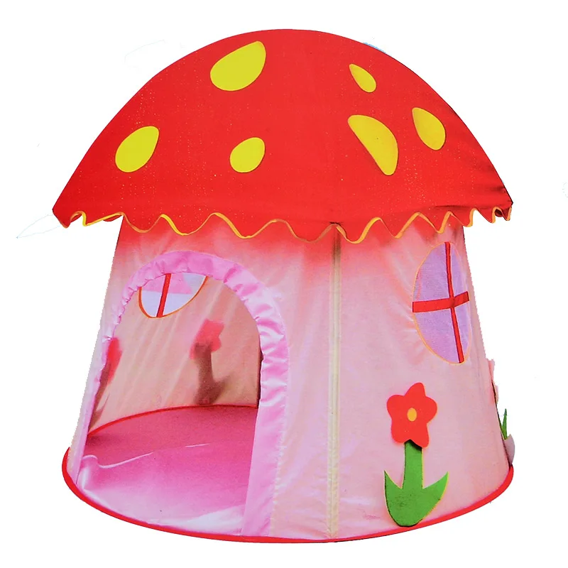 

BOHS Princess Mushroom Playhouse Children Tipi Tent Game Room Baby Outdoor Toys Indoor House