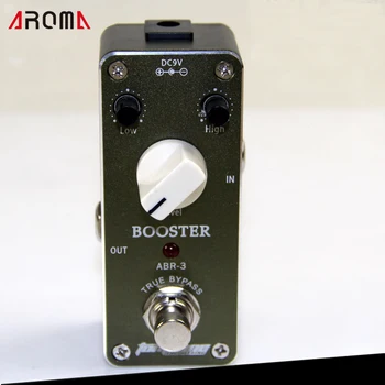 

Aroma ABR-3 Booster Effects Pedal AC/DC Adapter Jack True Bypass