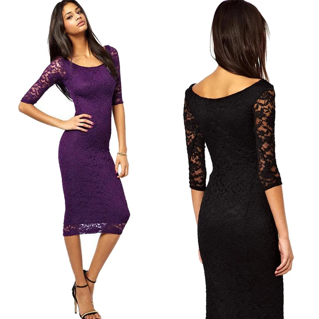 3 4 Length Dresses