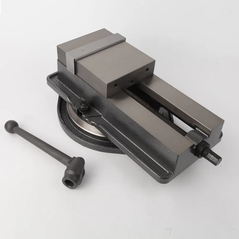 5 ''Accu Lock фрезерный станок тиски QM16125 Настольный с поворотным базовым столом