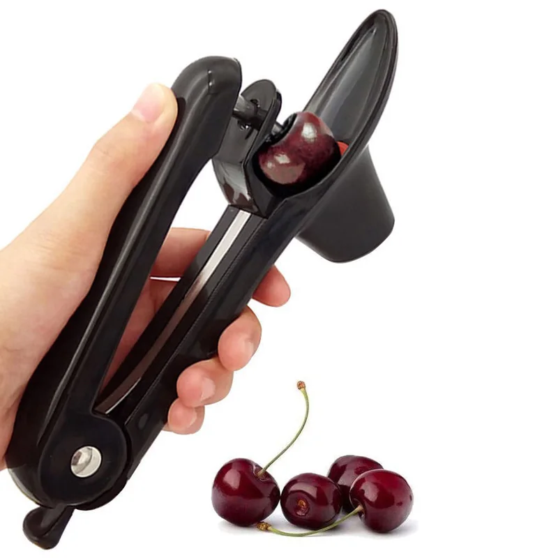JX-LCLYL Handheld Cherry Olive Pitter Remover Corer Stone Seed Squeeze Grip Kitchen Tool