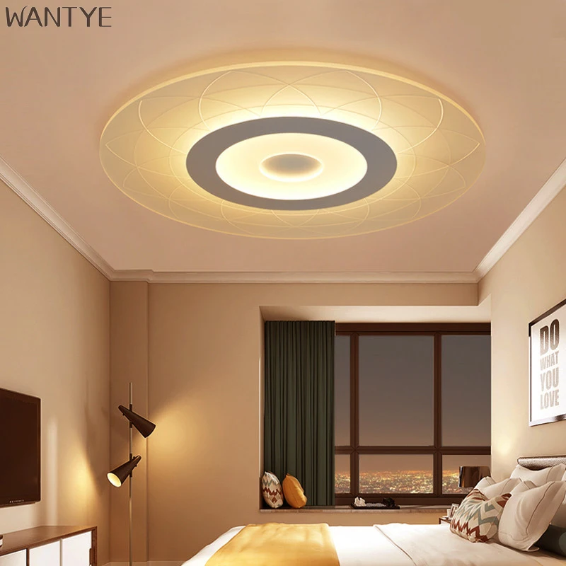 LED Открытый Потолочные светильники лампы плафон современные потолочные Спальня