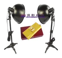 photographic lighting photography lamp Mini Photo Studio Light Tent Kit Photography light set desktop mount 27cm lamp cover CD50