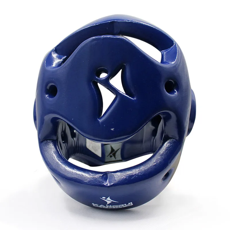 Дети взрослые kickboxing head guard для мужчин и женщин Красный Синий professional kangrui taekwondo