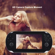 10 шт. 4,3 дюймов 64 бит 8 Гб портативная игровая консоль Встроенная в 1200 игра для горячей игры Быстрая