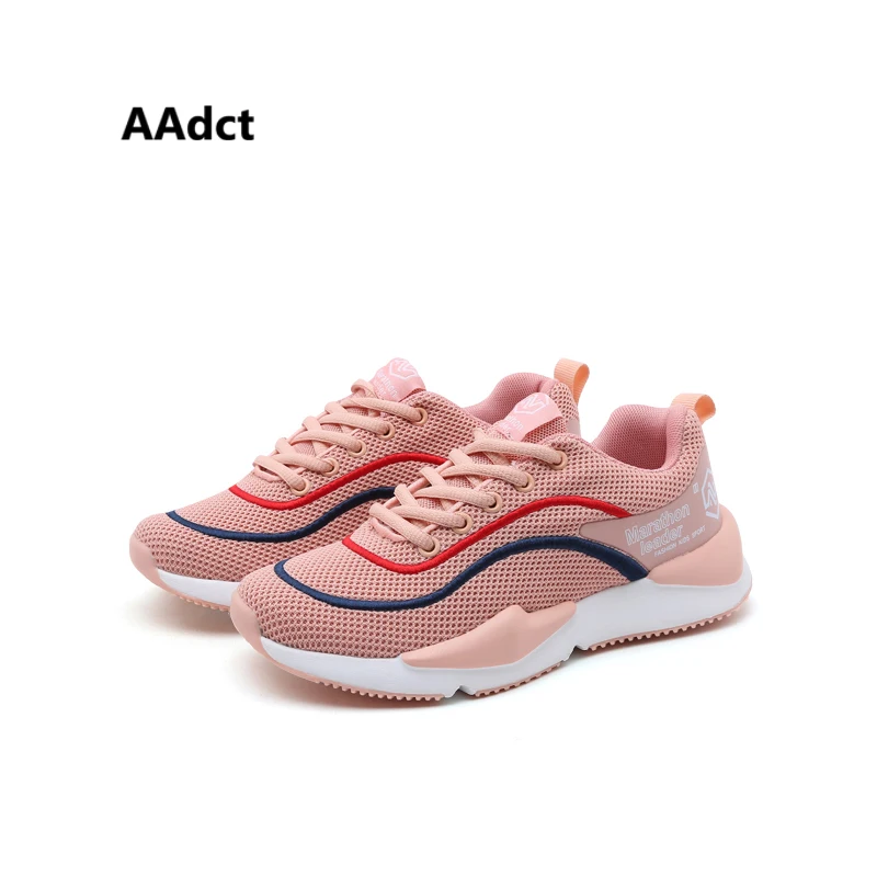 

AAdct 2018 Autumn Running sports marathon school contest children shoes Brathable sneakers foy girls boys No-slip kids shoes