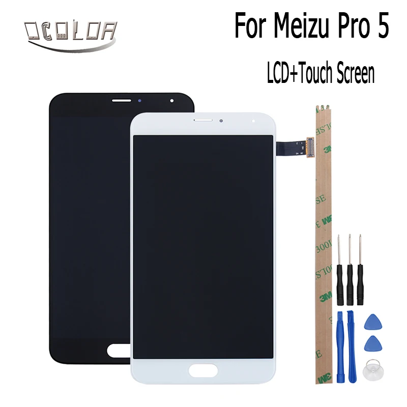 Ocolor 5 7 дюймов для Meizu Pro ЖК-дисплей и сенсорный экран + инструменты клейкие