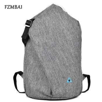 

Backpack Men Street Fashion Personality Fashion Korean Computer Institute Wind Canvas Schoolbag Travel Backpack