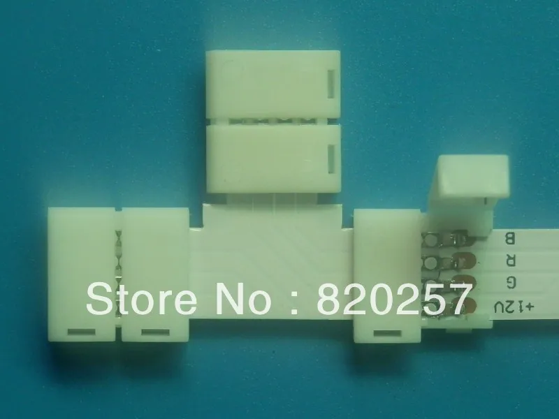 

Free shipping 20pcs lot 10mm width 2pin led strip middle connectors T shape without soldering for 10mm single color strip