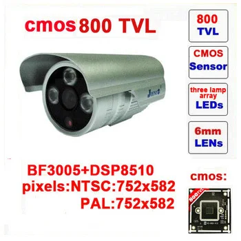 

Free shipping sale mini bullet camera tvl three lamps array led infrared waterproof ir 20m z571c