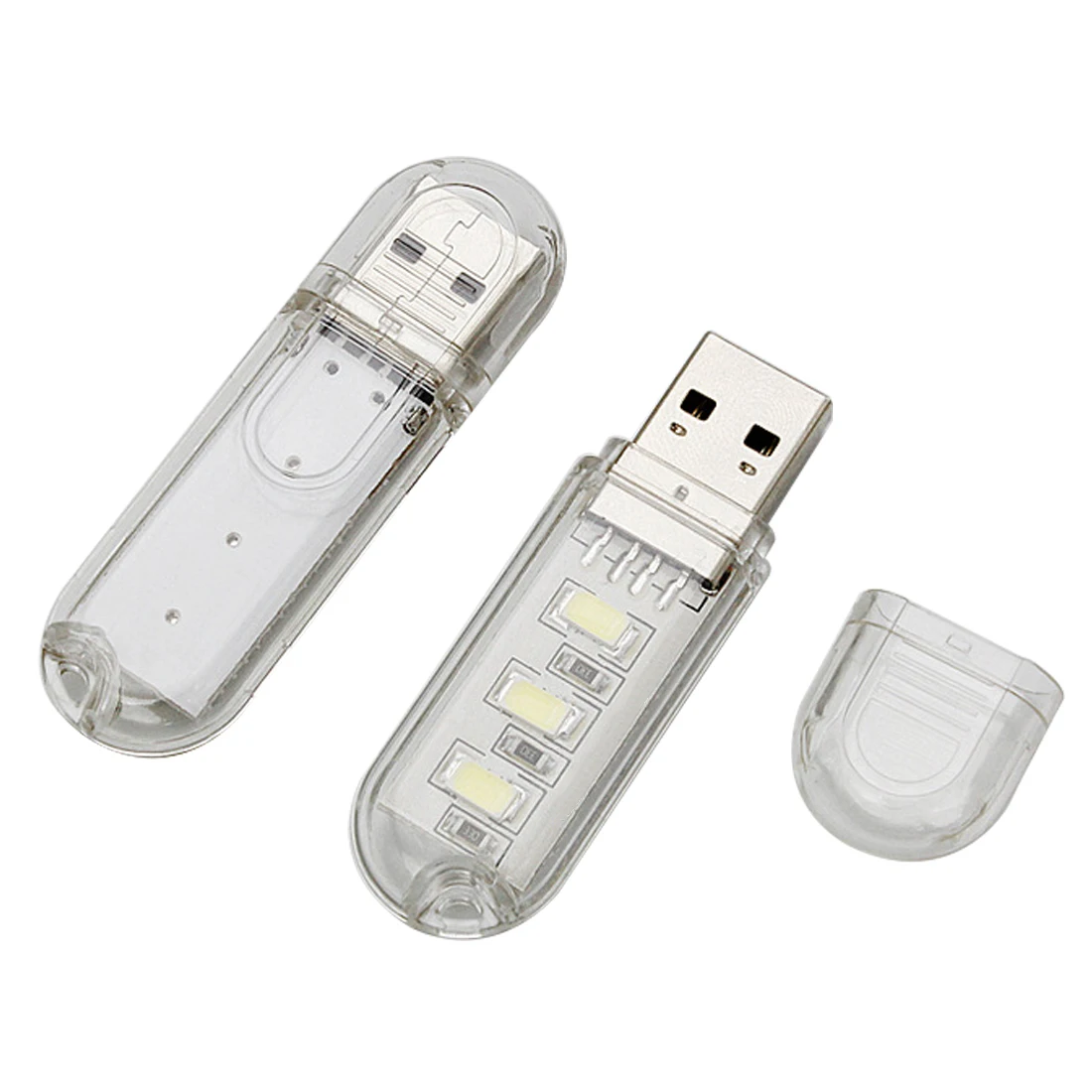 Мини USB Светодиодная настольная лампа портативная Ночная для питания ПК ноутбука