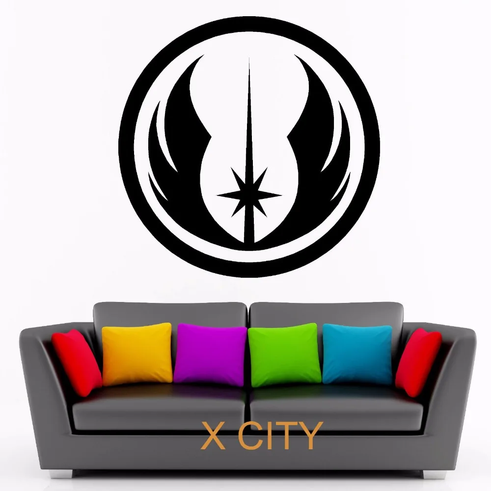 

JEDI ORDER SYMBOL STAR WARS WALL ART STICKER VINYL SELF ADHESIVE TRANSFER ROOM DOOR WINDOW DECAL STENCIL REMOVABLE