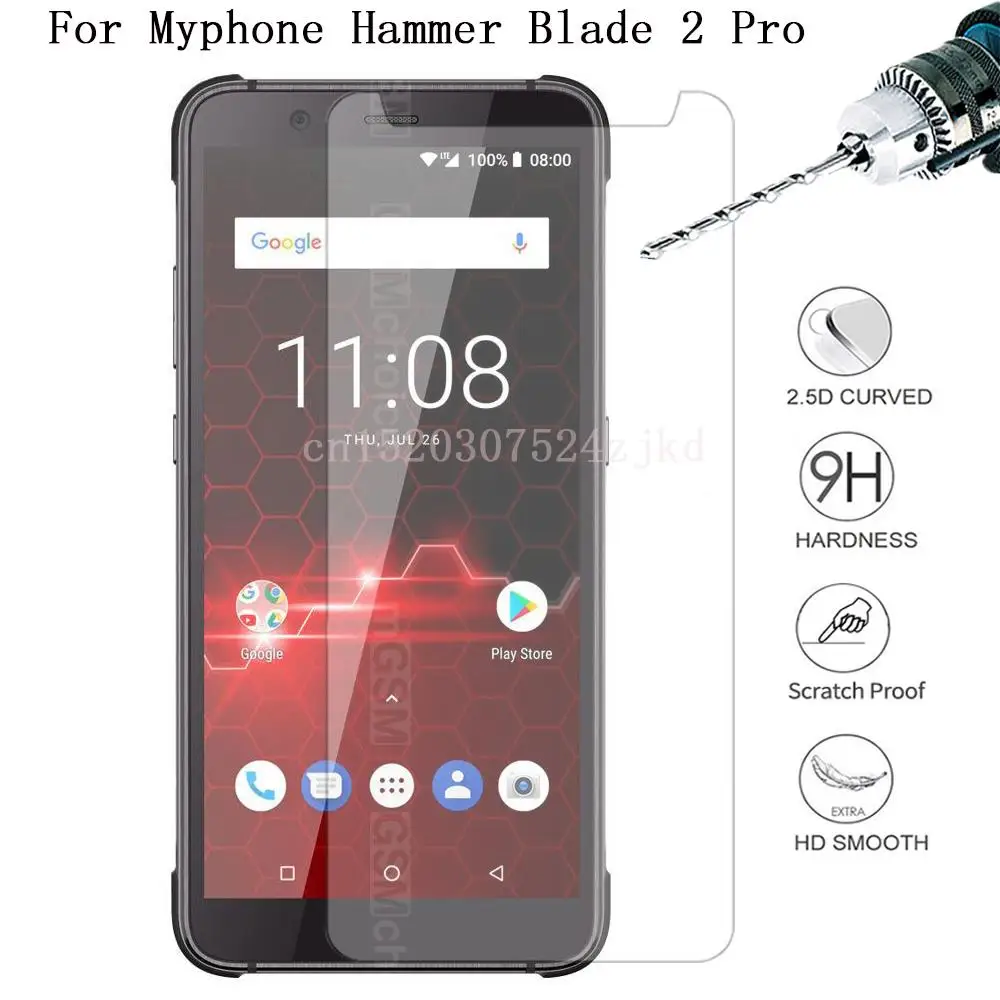 

Screen Protector phone For Myphone Hammer Blade 2 Pro phone Tempered Glass SmartPhone Film Protective Screen Glass