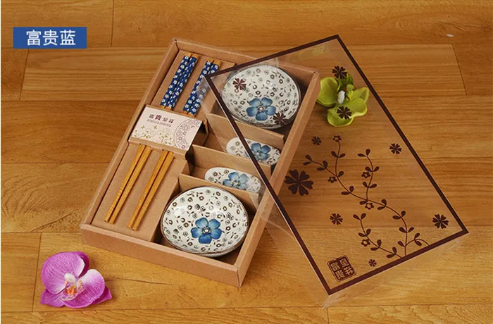 1 комплект = 6/12 шт Керамические Столовые приборы чаша porcela со сушилкой для посуды подарочный набор Бытовая Посуда столовая посуда кухонные принадлежности для столовых и гостиниц
