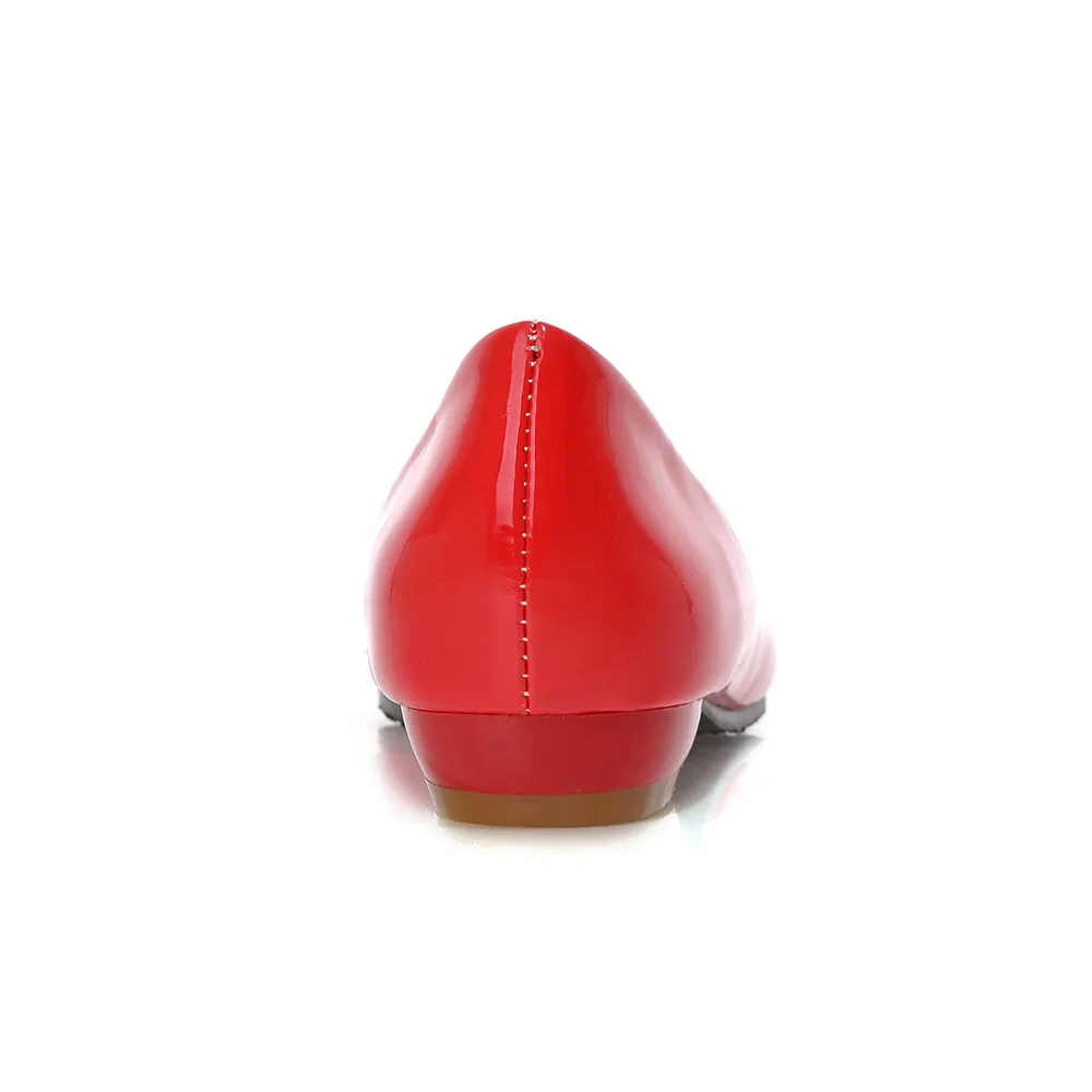 ASUMER/Большие размеры 34–48 Лидер продаж острый носок женские туфли-лодочки высокое качество женские ботильоны из мягкой PU искусственной кожи модная обувь на низком каблуке туфли простые удобные