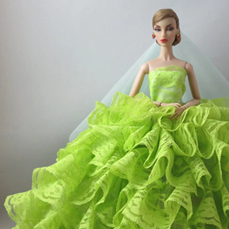 ᗗbarbie Gelinlik Vestidos Elbise Oyuncak Bebek Giysileri Parti Prenses Elbiseler Aksesuarlar W815 ᗗbarbie Gelinlik Vestidos Elbise Oyuncak Bebek Giysileri Parti Prenses Elbiseler Aksesuarlar W815
