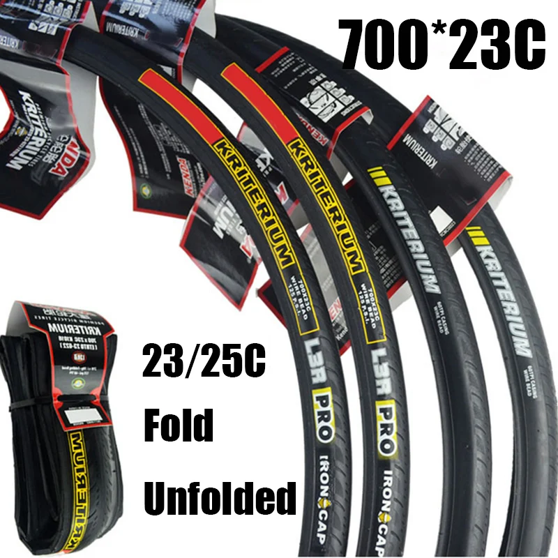 Catazer 700*23C 700*25C Racer Folding 60TPI Road Bike Bicycle Tires Fixed Gear Bike Road