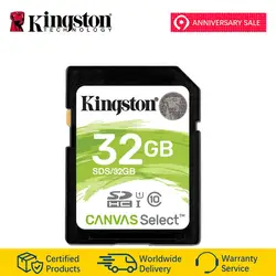 Kingston Карта памяти 32 Гб SD карта 10 уровень флэш SDHC карта UHS-I класс 10 SD карта 32 Гб