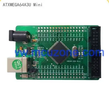 

Free Shipping! 1pc ATXMEGA64A3U minimum system board 7 serial ports usb device 2.0 ADC DAC encryption engine MODULE SENSOR