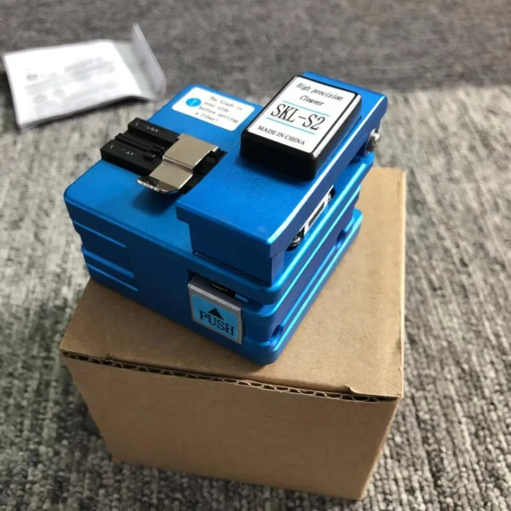 

Made in China SKL-S2 Fiber Cleaver Cable Cutter Metal Rubber Mat Quality Stable