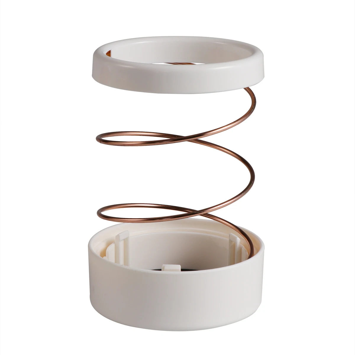 

Hollow Out Pencil Holder Scalable Spring Steel Wire Pen Pot Storage Cup Pen Stand Pencil Container Organizer (Rose Gold)