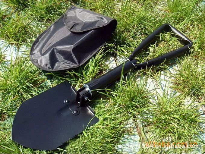 

Multifunctional shovel Spade Survival Emergency Tools folding Large scale engineer Outdoor Camp Tactical gardening shovel